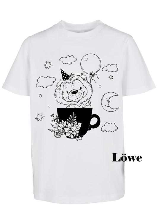 Kinder Shirt zum selbst bemalen - 23 verschiedene Designs