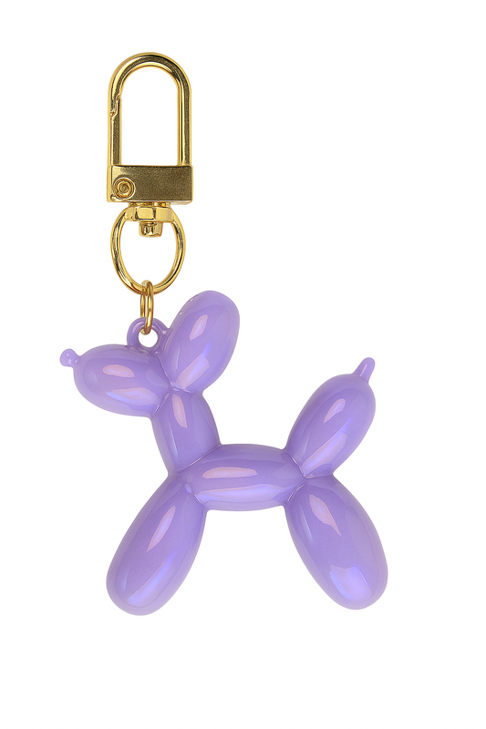 Ballonhund Schlüsselanhänger – Trendiger Taschenanhänger mit Glanz-Effekt | Geschenkidee