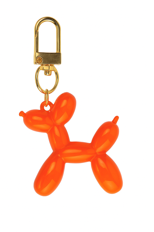 Ballonhund Schlüsselanhänger – Trendiger Taschenanhänger mit Glanz-Effekt | Geschenkidee