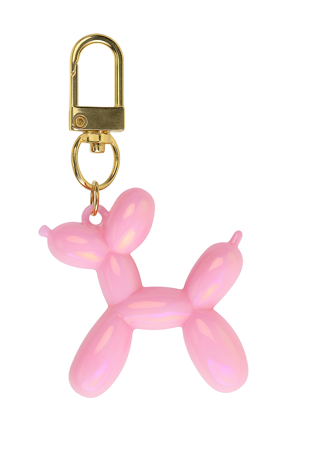 Ballonhund Schlüsselanhänger – Trendiger Taschenanhänger mit Glanz-Effekt | Geschenkidee