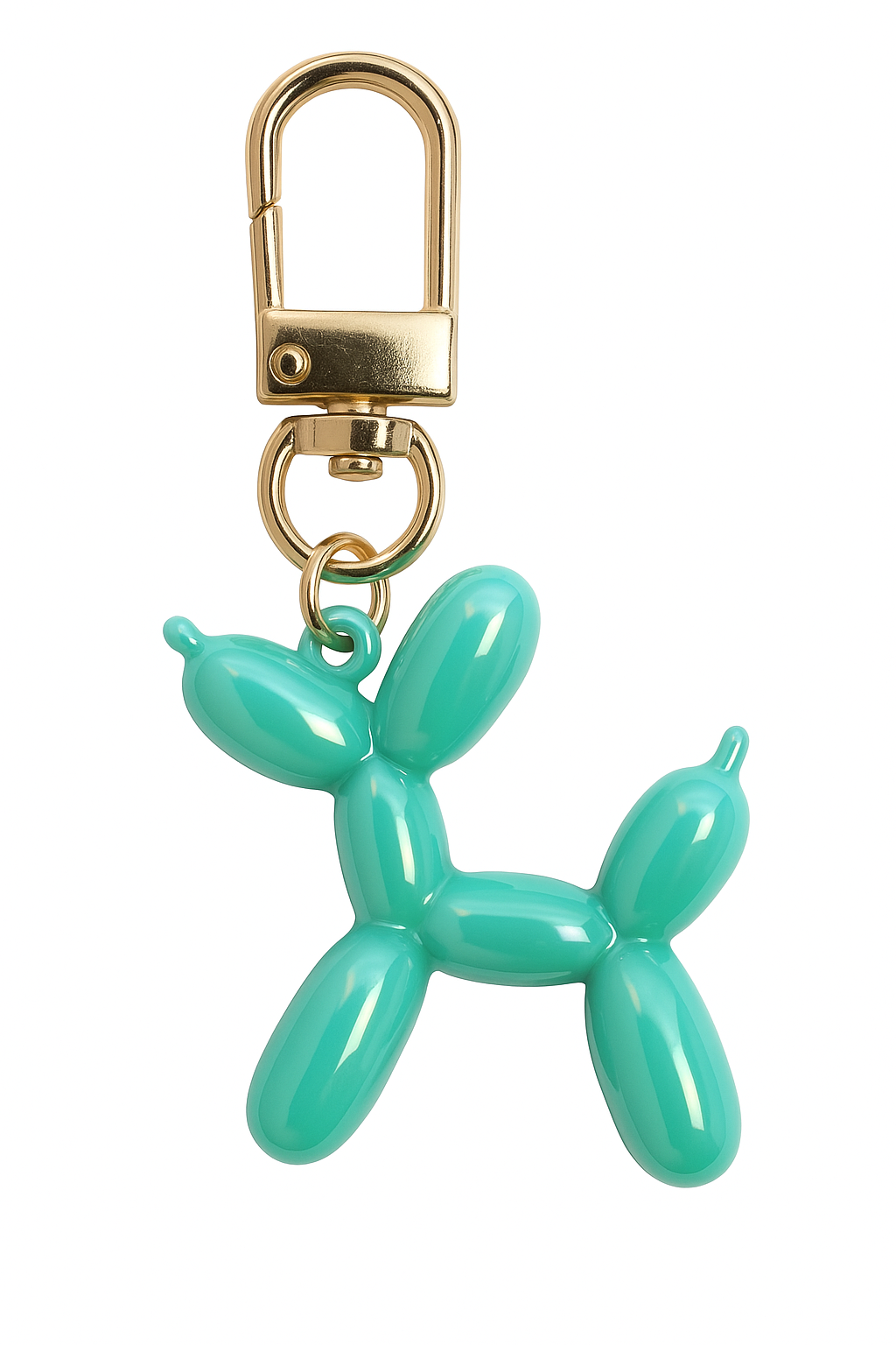 Ballonhund Schlüsselanhänger – Trendiger Taschenanhänger mit Glanz-Effekt | Geschenkidee